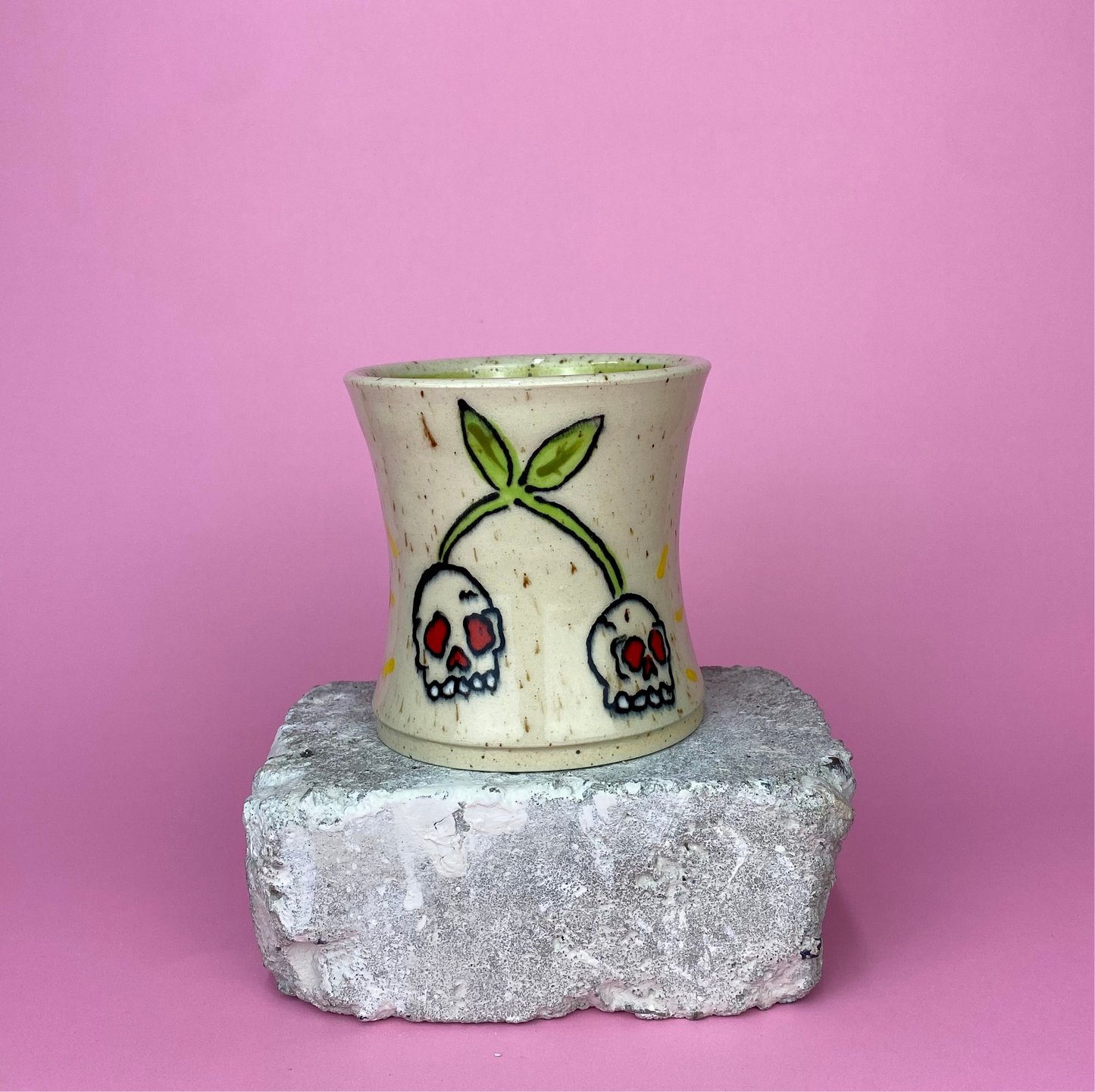 Cherry Skull Tumbler