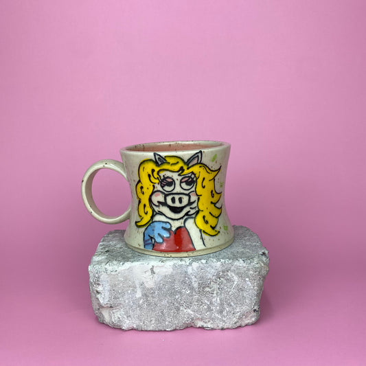 Hot NOT Pretty Miss Piggy Mug