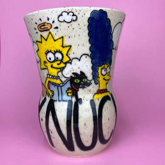 The Simpsons Nuclear Family Vase