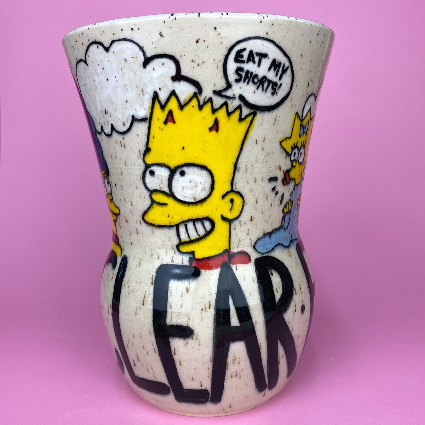 The Simpsons Nuclear Family Vase