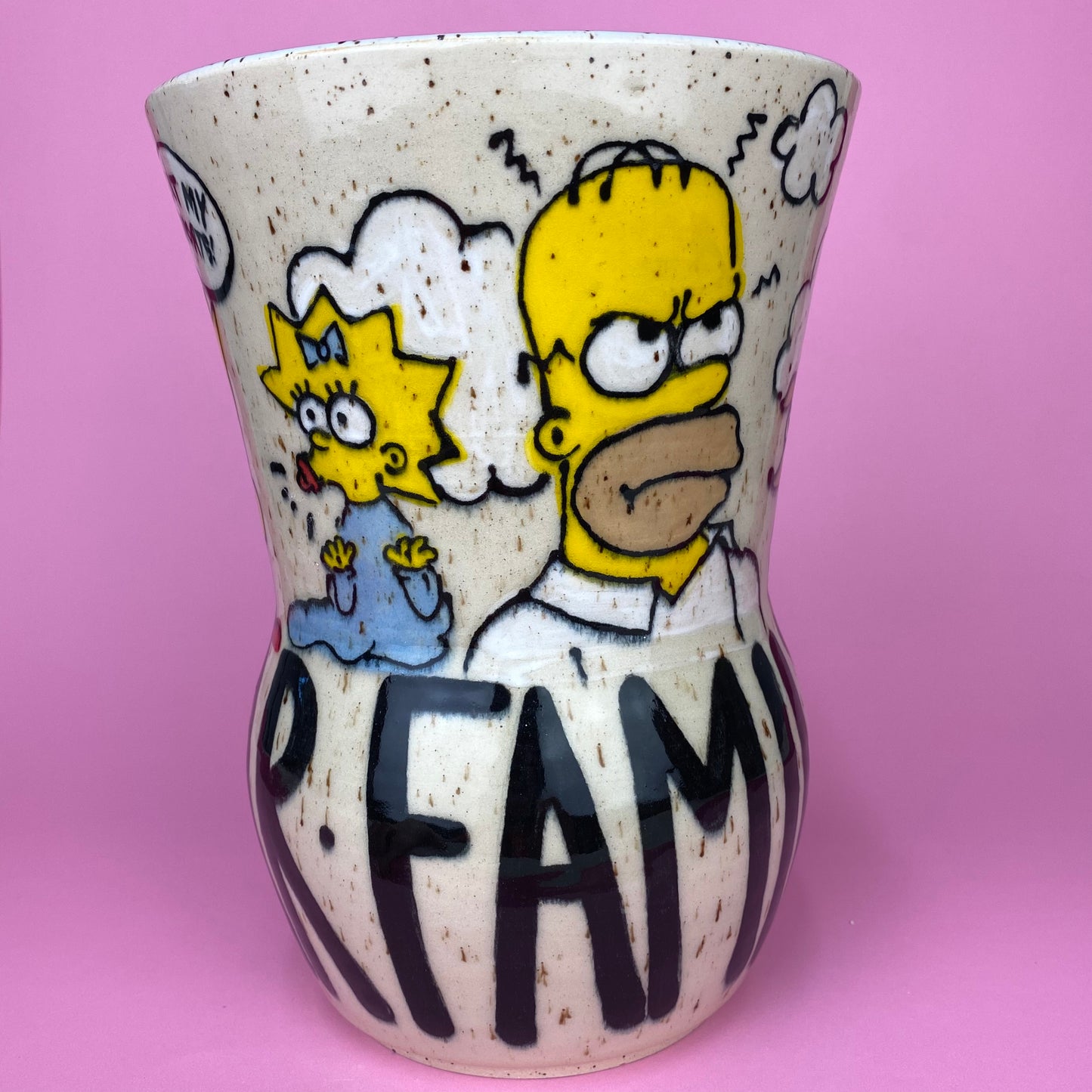 The Simpsons Nuclear Family Vase