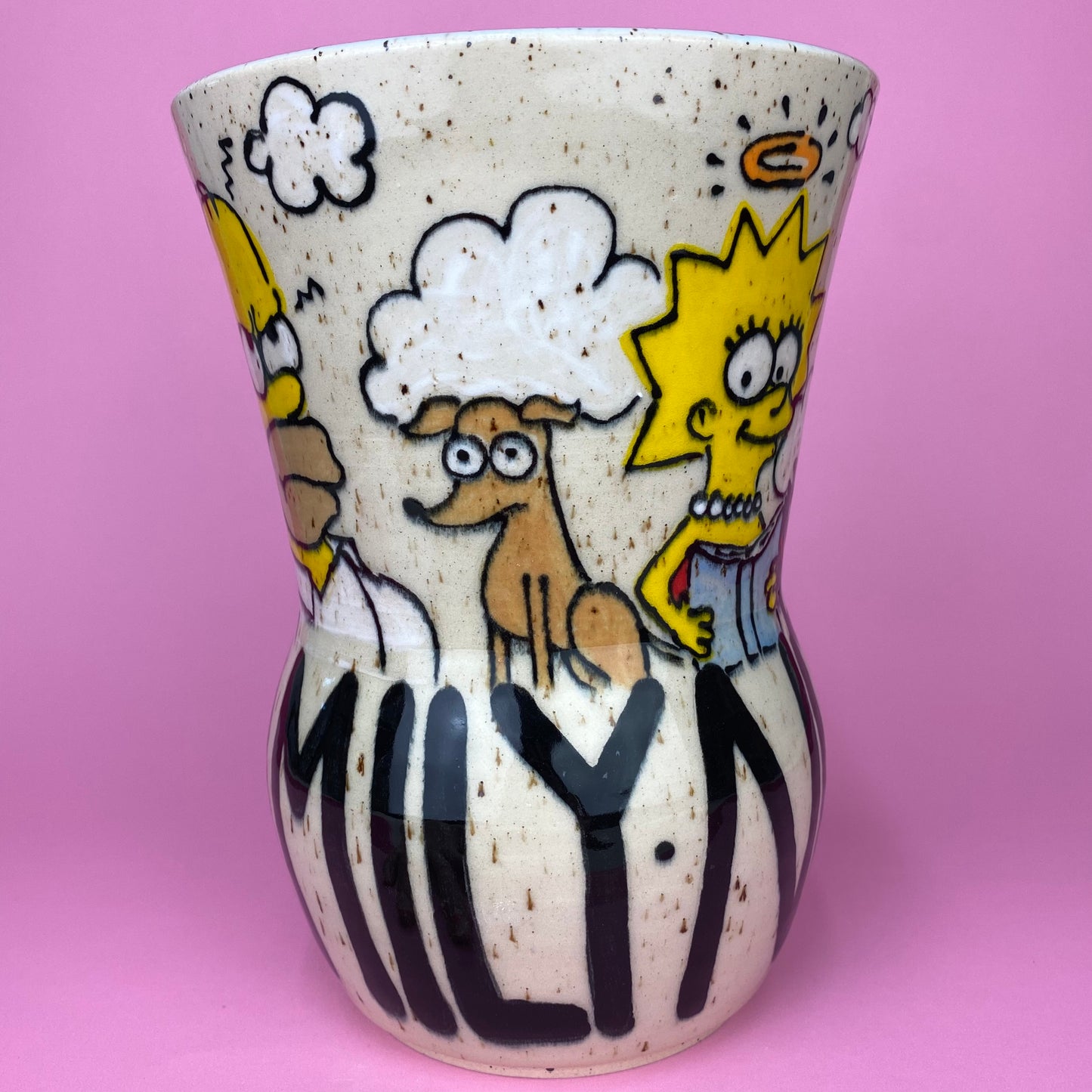 The Simpsons Nuclear Family Vase